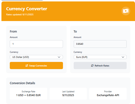 Currency Converter