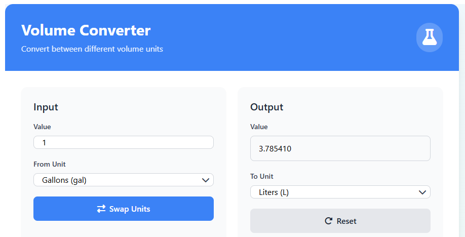 Volume Converter