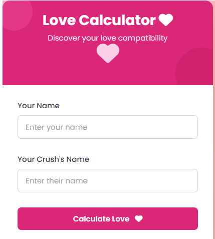Love Calculator