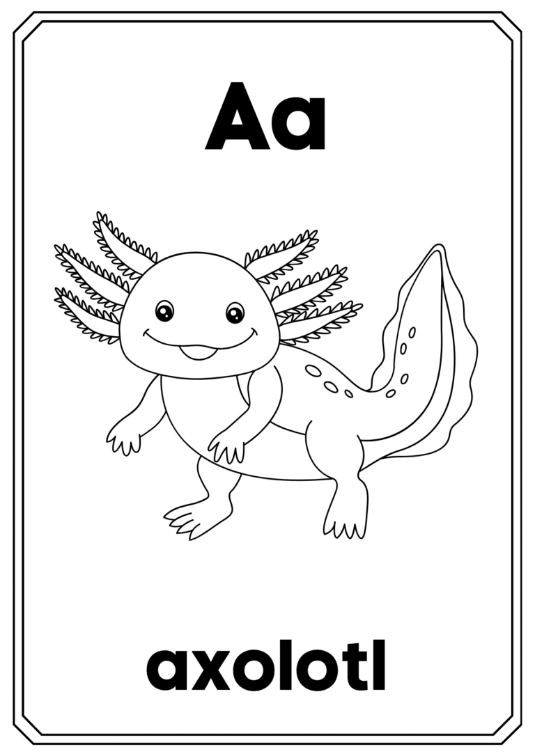 Animal Alphabet Coloring Booklet in Grayscale Lined Illustrations.pdf (1)