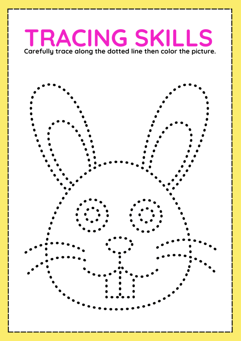 Animal Tracing Worksheet in Pink Yellow Dotted Style.pdf