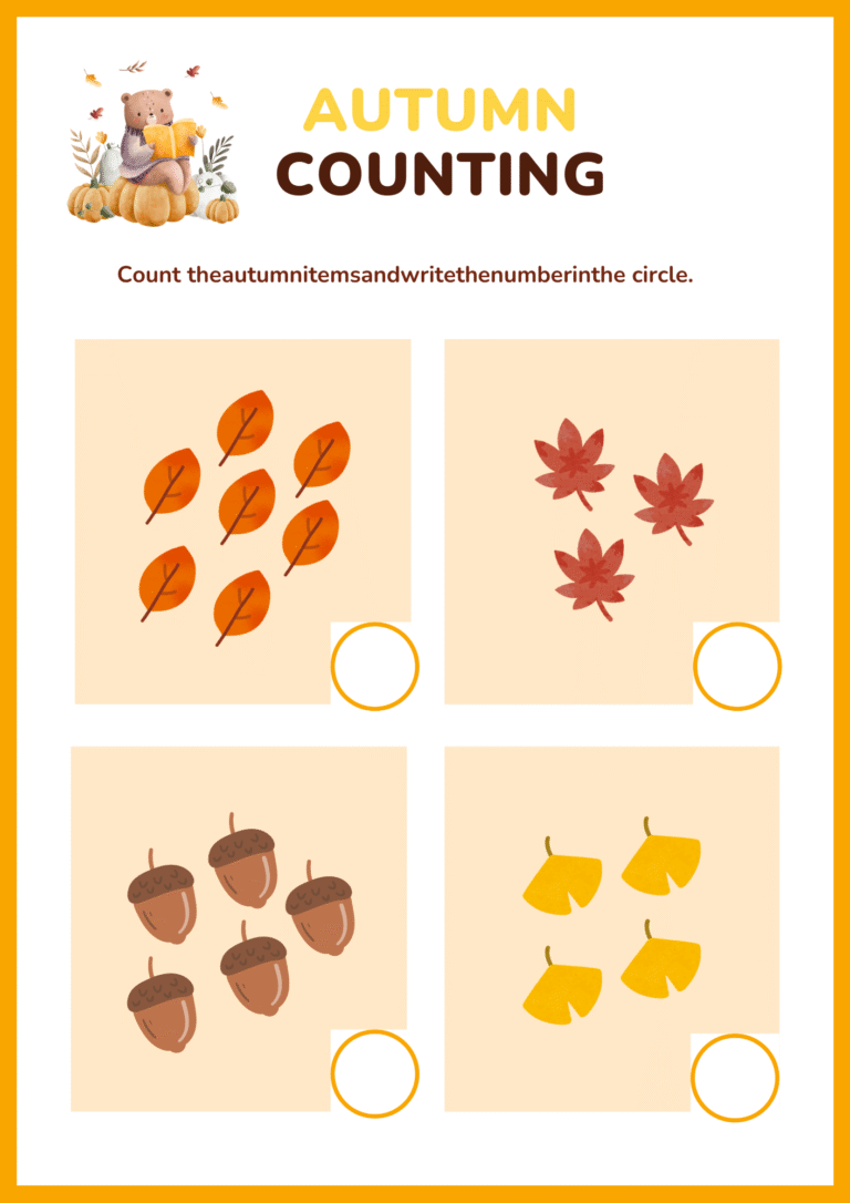 Autumn Activity Book Worksheet for Kids Yellow and Orange in Cute Illustrative Style.pdf