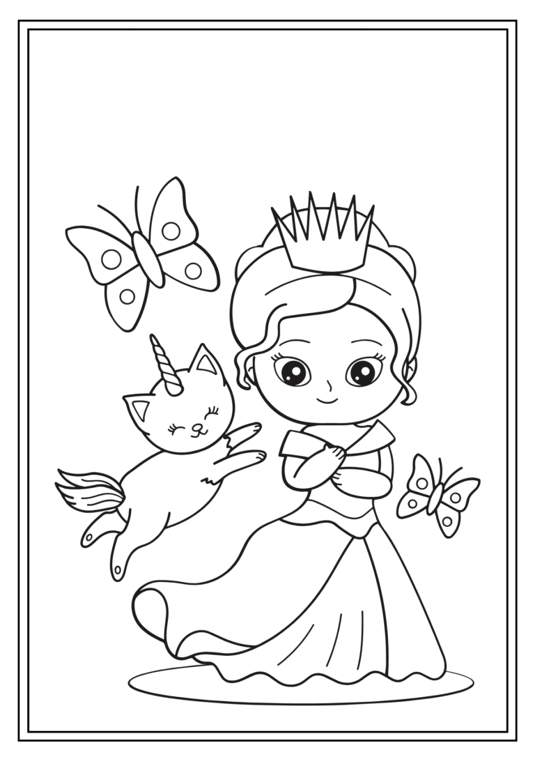 Fairy Tales Coloring Booklet Grayscale Lined Illustrations.pdf (1)