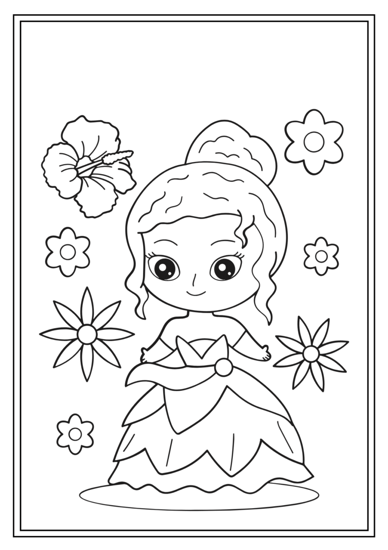 Fairy Tales Coloring Booklet Grayscale Lined Illustrations.pdf (6)