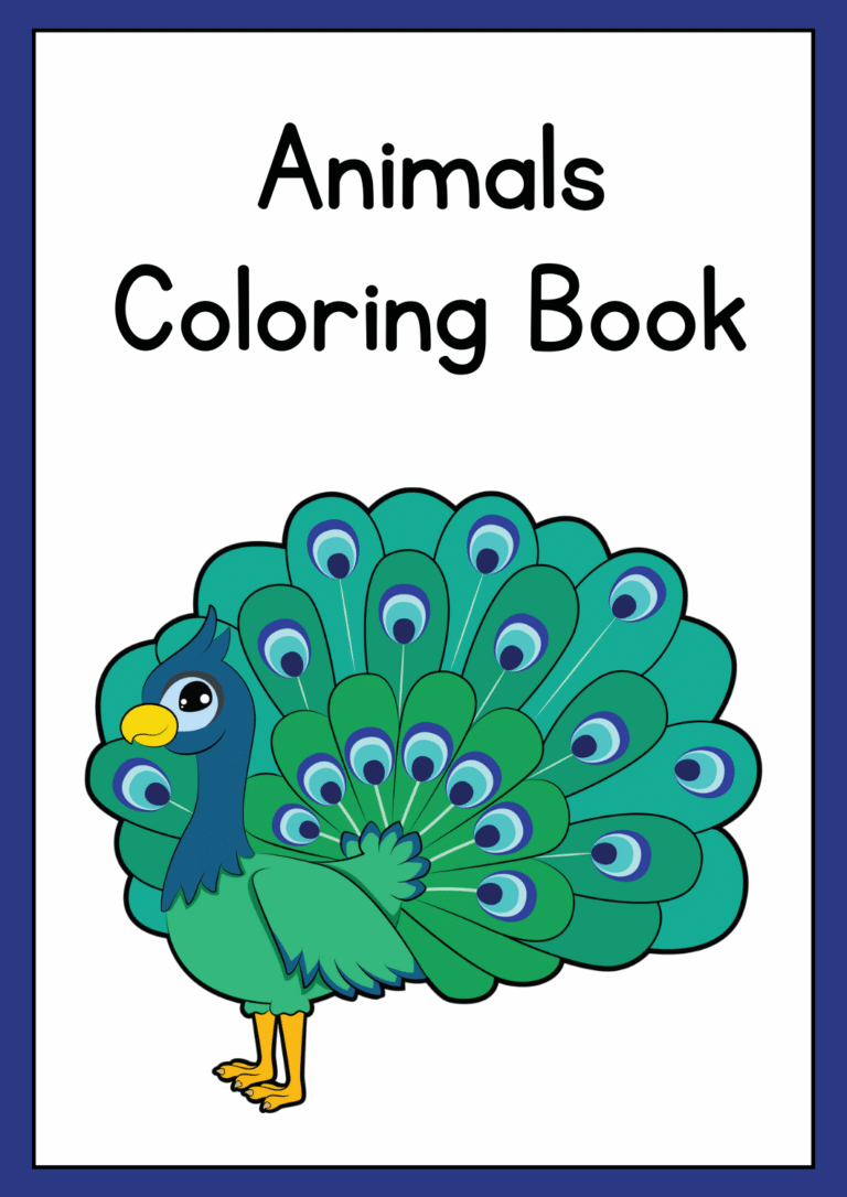 Gray Animals Coloring and Tracing Book.pdf