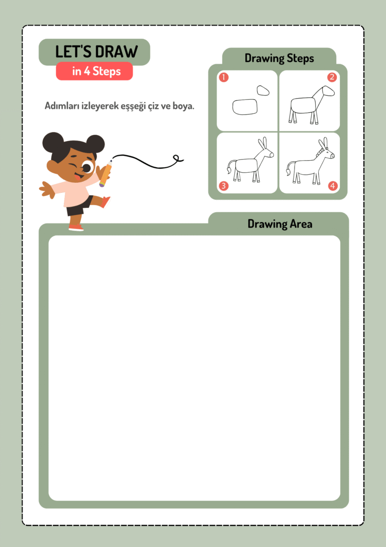 Green White Easy Let's Draw in 4 Steps Activity Book Worksheet.pdf (3)