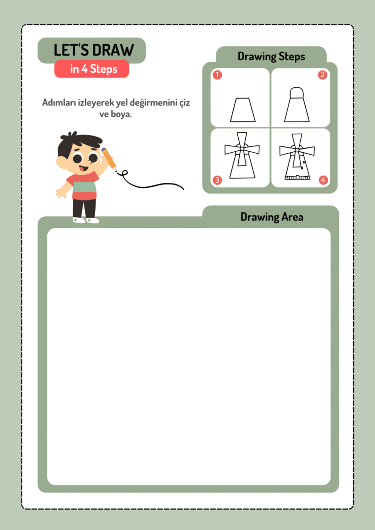 Green White Easy Let's Draw in 4 Steps Activity Book Worksheet.pdf (4)