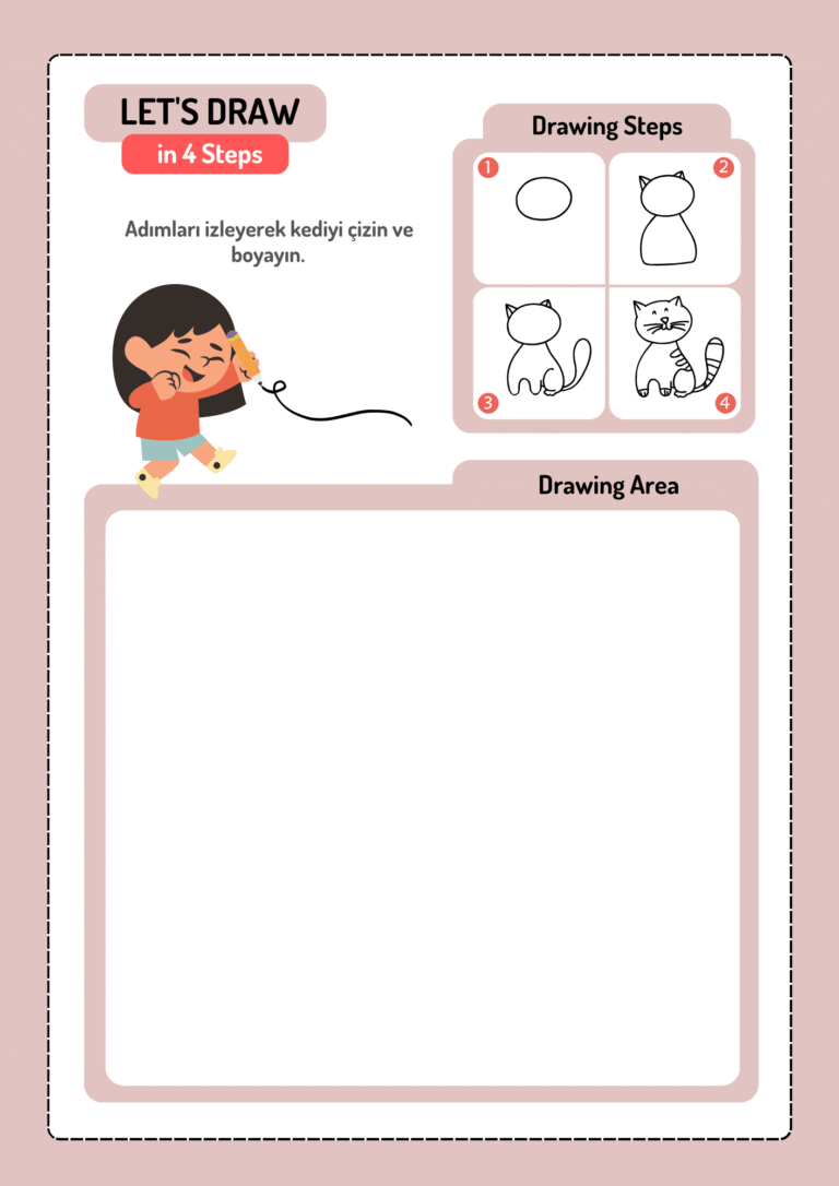 Green White Easy Let's Draw in 4 Steps Activity Book Worksheet.pdf (5)