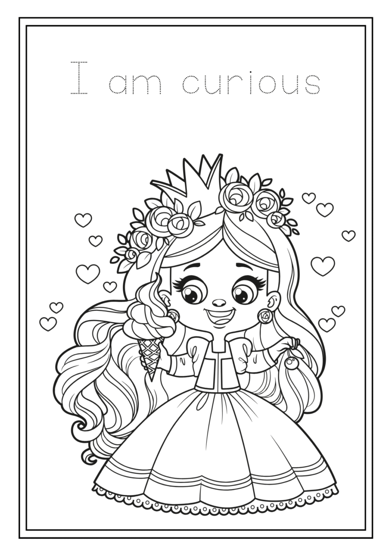 Princess Affirmations Coloring Booklet Grayscale Lined Illustrations.pdf (2)
