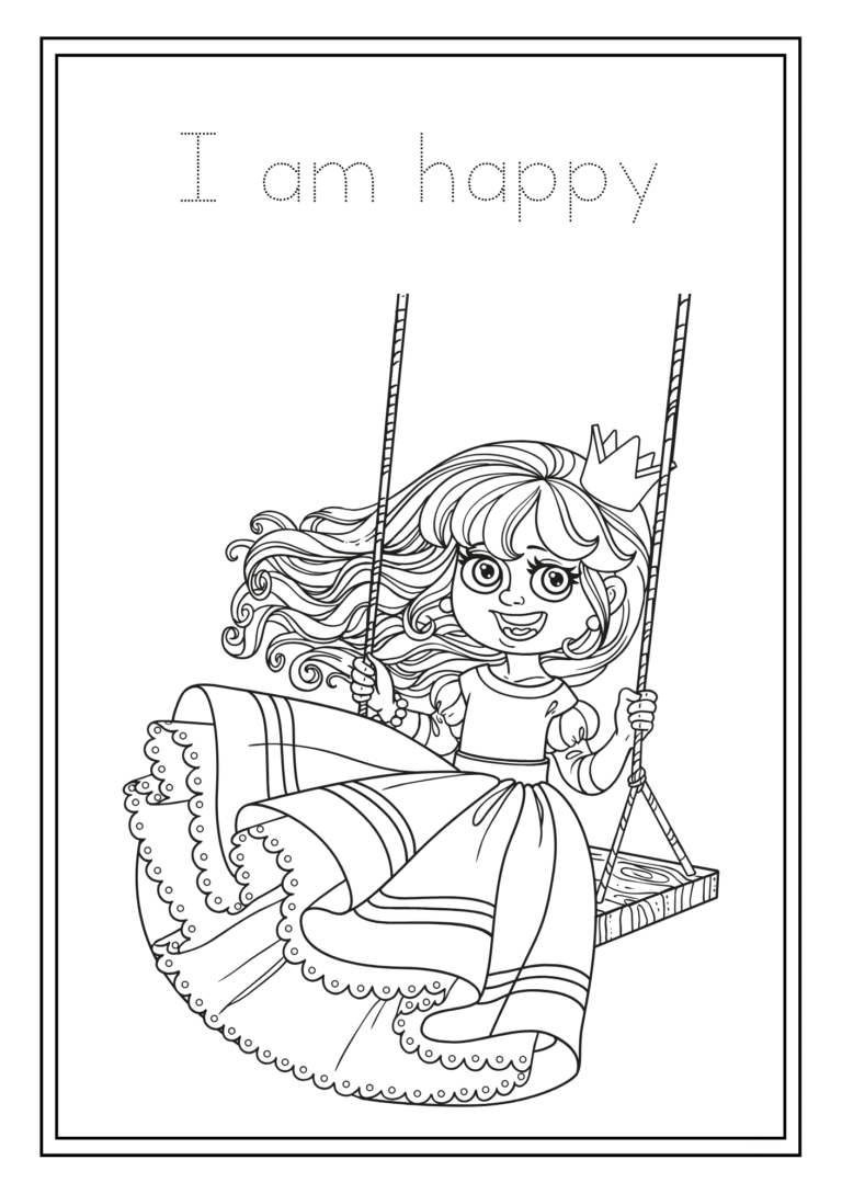 Princess Affirmations Coloring Booklet Grayscale Lined Illustrations.pdf (4)