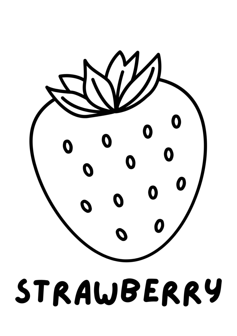 White Simple Fruits Coloring Book Worksheet.pdf (4)